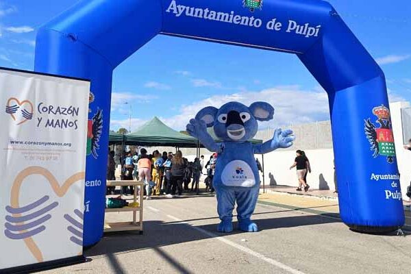 Organizamos una carrera solidaria con la Escuela Infantil Los Duendecillos en el municipio de Pulpí
