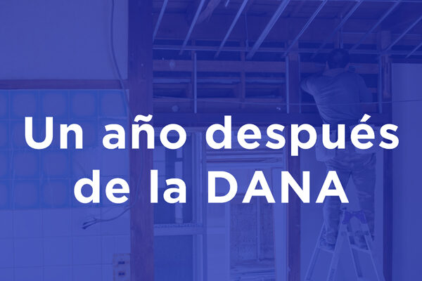 Un año después de la DANA