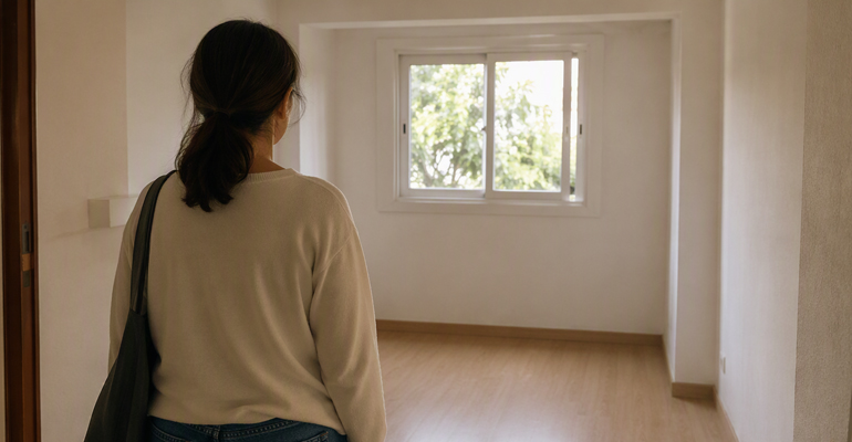 Con tu ayuda, Dileidy puede convertir un piso vacío en un hogar
